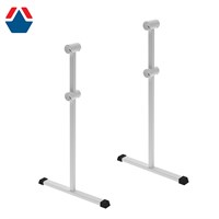 Хореографический станок мобильный 2х-рядный White (комплект кронштейнов) ОС-02967