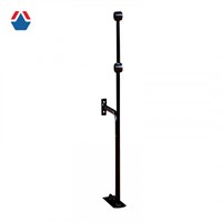 Хореографический кронштейн напольно-пристенный 2-рядный (d 57) White ОС-02962