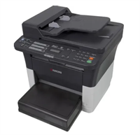 МФУ лазерный Kyocera FS-1125MFP черно-белая печать, A4, 0281743