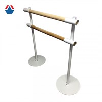 Хореографический станок мобильный 2х-рядный Рондо (White) (комплект кронштейнов) СНЯТО С ПР-ВА ОС-08093