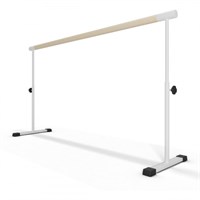 Хореографический станок мобильный 1-рядный с регулир.высотой White(комплект кронштейнов)СНЯТО С ПР-В ОС-04342