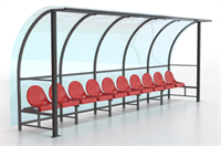 Скамейка для запасных игроков (на 10 мест) 5P8L98BqjjBktAvcbBNcV2