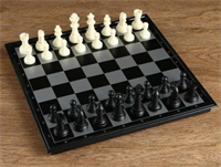 Игра настольная "Шахматы", магнитная доска 32 х 32 см 0282061