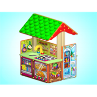 Кухня двухсторонняя с навесом 02830353