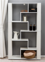 Стеллаж Letta 91.6x157.2x28 см ЛДСП цвет белый нагрузка на полку до 5 кг 0283095873