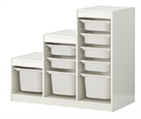 СТЕЛЛАЖ ДЛЯ ХРАНЕНИЯ ЛЕСЕНКА (9 контейнеров) 0283095104