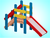 Горка 1 - 2300*750*1400 zUlZvdheggbLXpPs8YV8S0