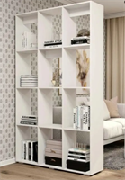 Стеллаж с полками Пеликан 120.4x203.6x296 см ЛДСП цвет белый 0283095870