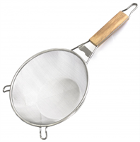 Сито Roal 24 см, с метал. сеткой, с деревян. ручкой 027420