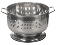 Дуршлаг 32см, 11л, на подставке, нерж 027414