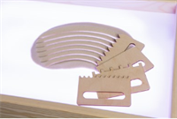 Гребни для рисования песком 4 вида (акс) 027867