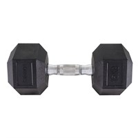 Гантель металлическая TORRES в резиновой оболочке 30676