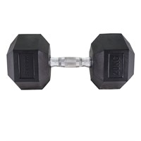 Гантель металлическая TORRES в резиновой оболочке 30679