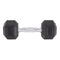 Гантель металлическая TORRES в резиновой оболочке 5 кг. 30687