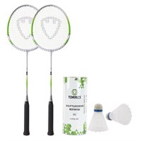 Набор для бадминтона TORRES Hobby, 2 ракетки и 3 волана 32107