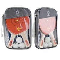 Набор для настольного тенниса TORRES Control 10, 2 ракетки, 3 мяча, сетка,  сумка-чехол 32113