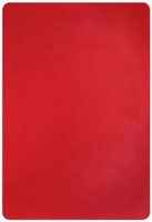 Разделочная доска профессиональная, двусторонняя, 400х300х12 мм, цвет - красный 0281209