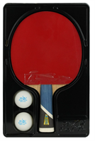 Ракетка для настольного тенниса DOUBLE FISH 5A+C, профессиональная, ITTF Approved, + 2 мяча GVO5hkOegSd5LZ3Rzokkb2