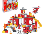 Конструктор «Пожарная станция», 90 деталей 01087