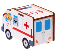 Сборная модель «Скорая» 027243