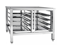 Подставка под пароконвектомат на 10 уровней ПК-10М полностью из нерж. стали 027022