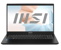 Ноутбук MSI Modern 15 B12M-211RU черный 0281189