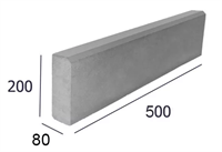 Противовес бетонный 500х200х80 мм НФ-133655