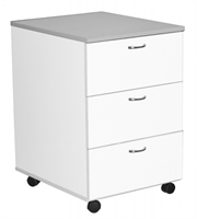 Тумба медицинская МД-104, цвет корпуса и фасада - белый 0283095893