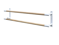 Станок хореографический двухрядный пристенный 025767