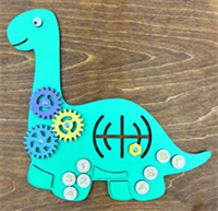 Бизиборд Динозавр с лабиринтом (36х32) 0280400