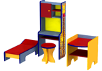 КОМПЛЕКТ ИГРОВОЙ МЕБЕЛИ 