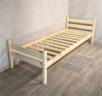 Односпальная кровать из массива сосны 200х80 0283096071