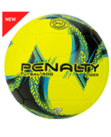 Мяч футзал. PENALTY BOLA FUTSAL LIDER XXIII, р.4, PU, термосшивка, желто-сине-черный 01660