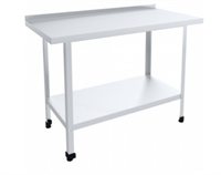 Стол разделочный с бортом полка сплошная 1000х700 0283095985