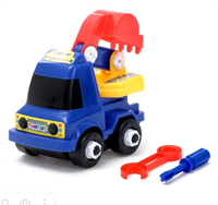 Пластмассовый конструктор «Стройтехника» 027287