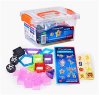 Конструктор магнитный (размер деталей малый) 62 дет. 0281049