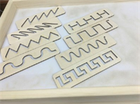 Трафареты линии (акс) (8 шт.) 027879