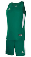 Форма баскетбольная взрослая KELME (зеленая) 02441