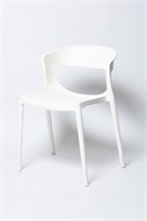 Стул пластиковый Evok белый, серый, черный 02830962612