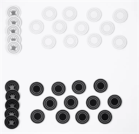 Демонстрационные магнитные шашки 0280116