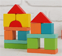 Конструктор «Краски дня: утро», 30 деталей, размер кубика: 2.8×2.8 см 027253