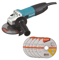 Угловая шлифовальная машина Makita GA5030RX9 125 мм 0282558