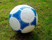 Мяч футбольный, звенящий 0281357