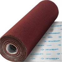 Рулон шлифовальный, на тканевой основе, водостойкий Профессионал (30 м; 800 мм; P100) Зубр 35501-100 0282451