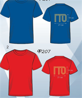 Футболка из лжесетки печать ДТФ 0282345