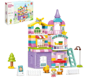 Конструктор «Чудесный дом», 2 варианта сборки, 163 детали 01075