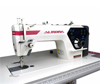 Прямострочная промышленная швейная машина Aurora H1-H со стандартным столом Aurora 026360