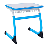 Парта SMARTY одноместная регулируемая по высоте. РГр 5-7 с антивандальной  полиуретановой кромкой MHmx2hmKgIOvvDwKgh65l3