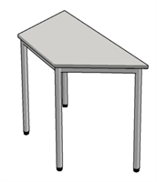 Стол трапеция (столешница серая) 0283095804