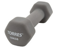 Гантель TORRES 1,5 кг (неопрен) 02461